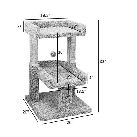 wordalot level 1503|New Cat Condos 32'' H Cat Tree & Reviews .